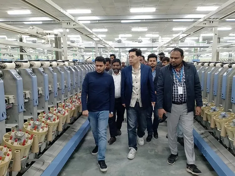 Eco friendly Karotoa Green Spinning mill launched at Gazipur